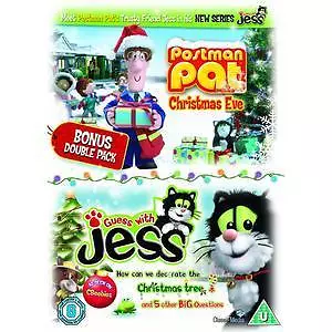 Postman Pat and Guess With Jess Christmas Pack (DVD, 2010) Brand new and sealed