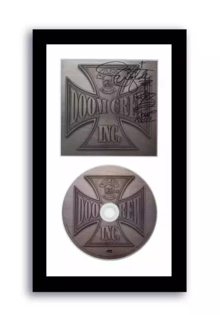 Zakk Wylde Autographed Signed 7x12 Framed CD Black Label Society ACOA #2