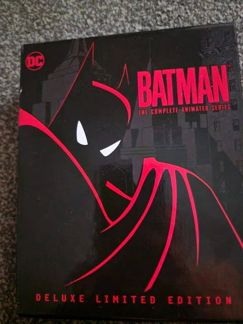 Batman The Animated Series Deluxe Limited Edition Blu Ray BATMAN, COMPLETE ANIMATED series , deluxe limited edition blu ray dvd