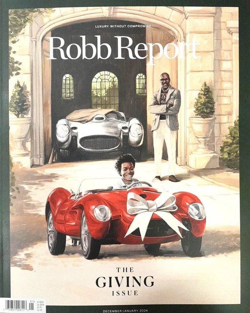 ROBB REPORTDECEMBER 2023/JANUARY 2024The Giving IssueNewSealedFast