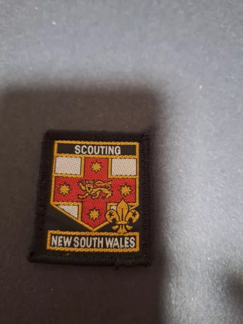 Scout Badge Australian NSW Scouting NEW SOUTH WALES