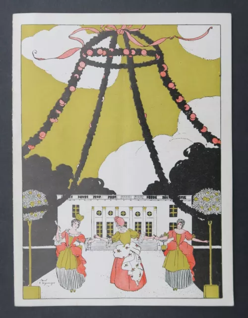 Programme Théâtre de Paris saison 1922 / Raffles / Paul Degranges