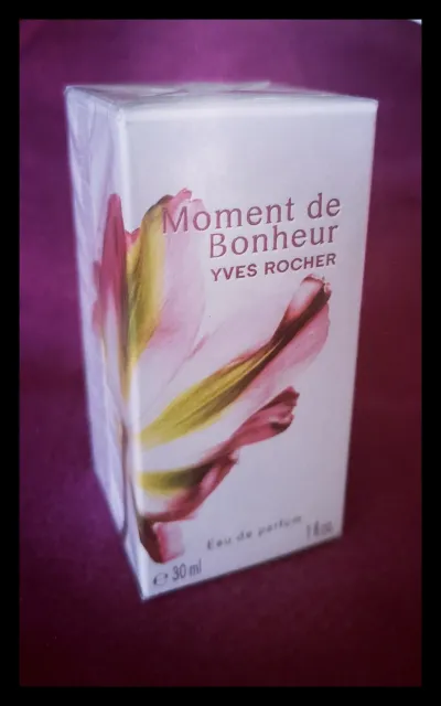 Neuf Scellé Moment De Bonheur Yves Rocher Eau Parfum Femme Spray 30Ml