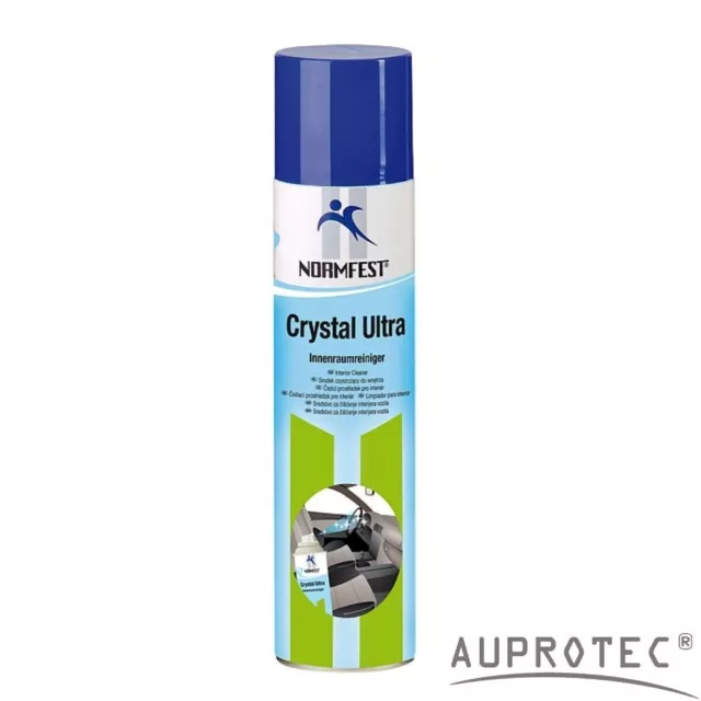 Cristal Ultra Cuidado de la Cabina Coche Limpiador Interiores Espuma Spray 400ml