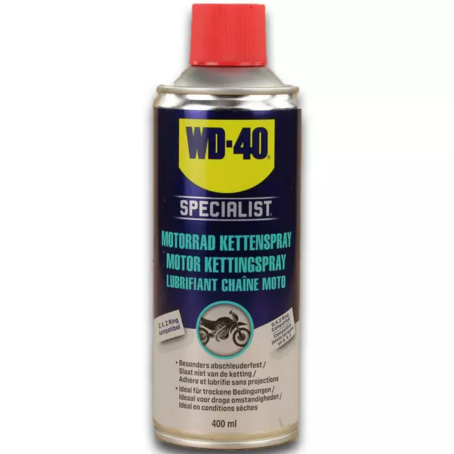 400ml WD-40 Kettenspray Specialist Motorbike Motorrad Serie Kettenfett