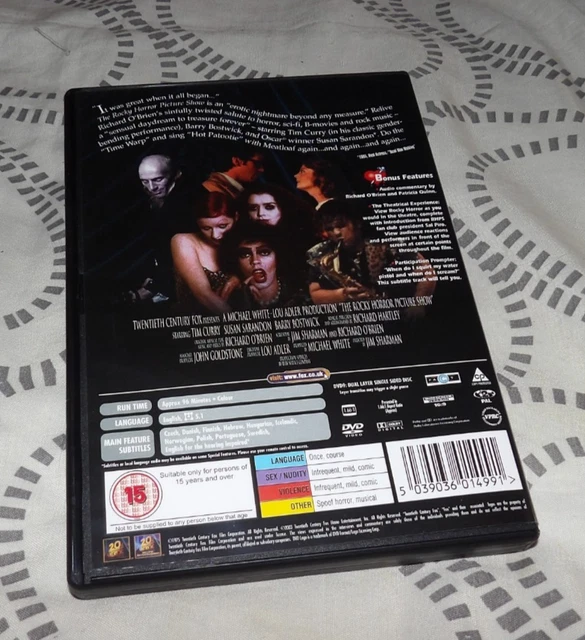 Tim Curry THE ROCKY HORROR Picture Show - Tim Curry (DVD) £16.14 - PicClick UK