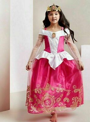 Disney Princess Sleeping Beauty Aurora Fancy Dress Costume Age 5-6 Years