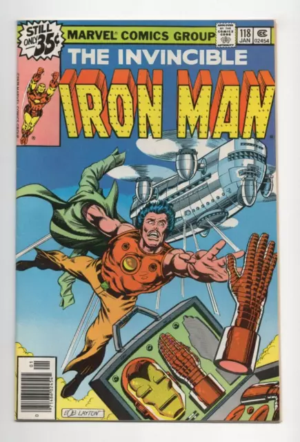 Iron Man #118 7.0 (W) FN/VF 1st App. of James Rhodes Marvel Comics 1979