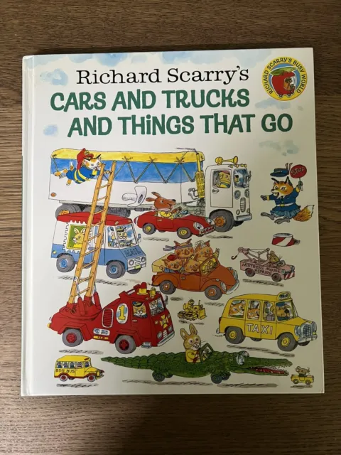 Richard Scarry's Cars and Trucks and Things That Go Hardcover