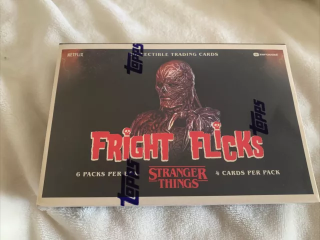 2023 Stranger Things FRIGHT FLICKS - Zerocool - Topps Sealed Trading Card Box