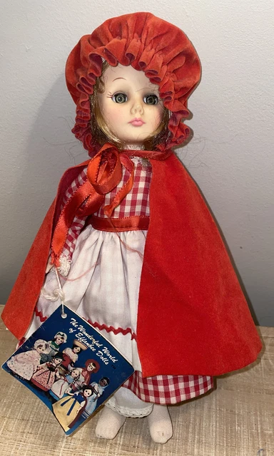 Vintage 1178 Effanbee Storybook Dolls Little Red Riding Hood