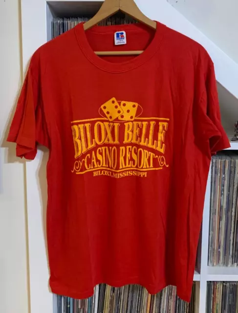 Vintage 90's Biloxi Belle Casino Resort Single Stitch Large T-Shirt USA