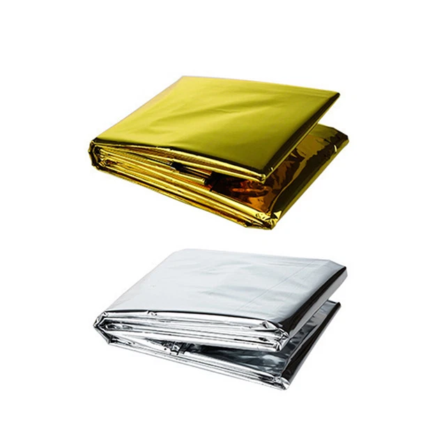 EY EMERGENCY THERMAL Blanket Survival Blanket Keeps You Warm for