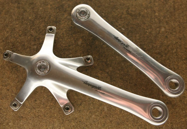 Pédalier Campagnolo Avanti Vintage - 52/42 Dents, 170mm - Pour Vélo Course Ancien