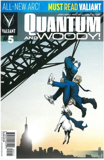 Quantum and Woody #5 Lee Garbett Variant Cover VALIANT ENTERTAINMENT COMICS 2013