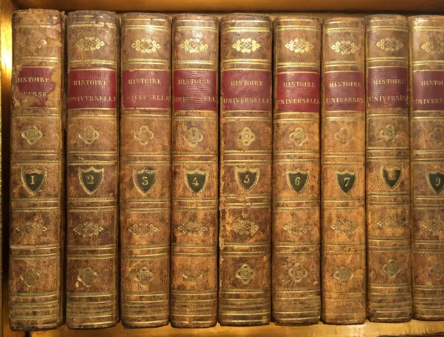 1805 Anquetil Histoire Universelle Monde Nations Militaria 12 Livres Orient Asie 2