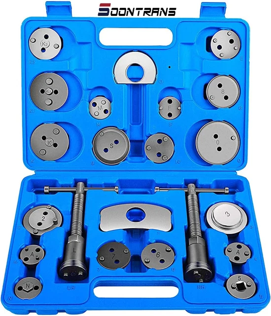 22 Pezzi Set Di Ripristino Pistone Del Freno Arretratore Pistoncini Freni Univer