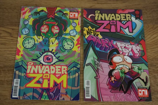 Invader ZIM Oni Press Comic Book Issues #28 and 29 Lot