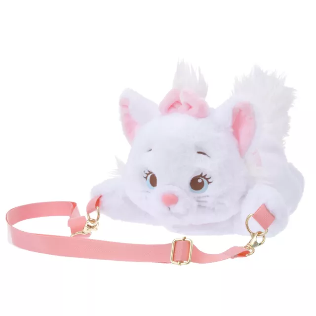 Japan Tokyo Disney Store Marie Multi Pochette Plush Toy Style Tebura Goods