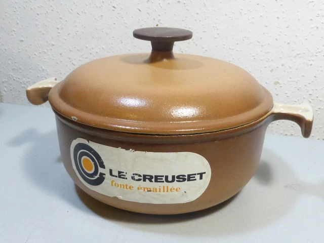 Vintage Le Creuset Cast Iron Enzo Mari La Mama No 17 Pan
