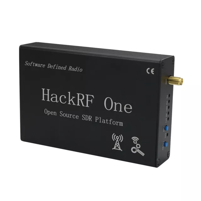 1M-6GHz HackRF One R9  SDR V1.8.x +Crystal Oscillator+PortaPack H2 Screen TCXO