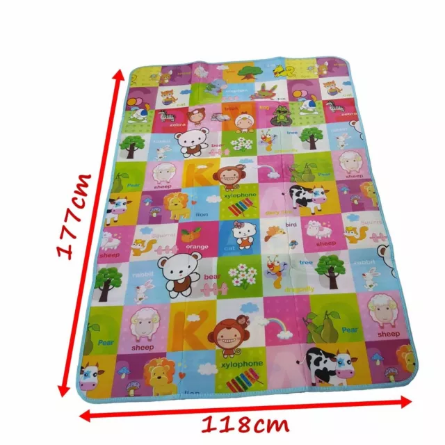 GIFT Baby Crawling Puzzle Mat Soft EVA Foam Kids Play Carpet Home Floor Blanket