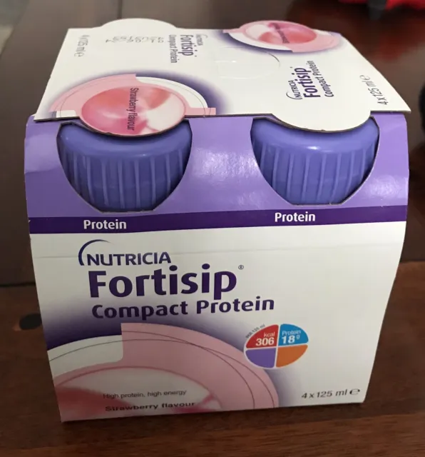Nutrica Fortisip Compact Protein 12 X 125ml / EXP 2024 Vanilla