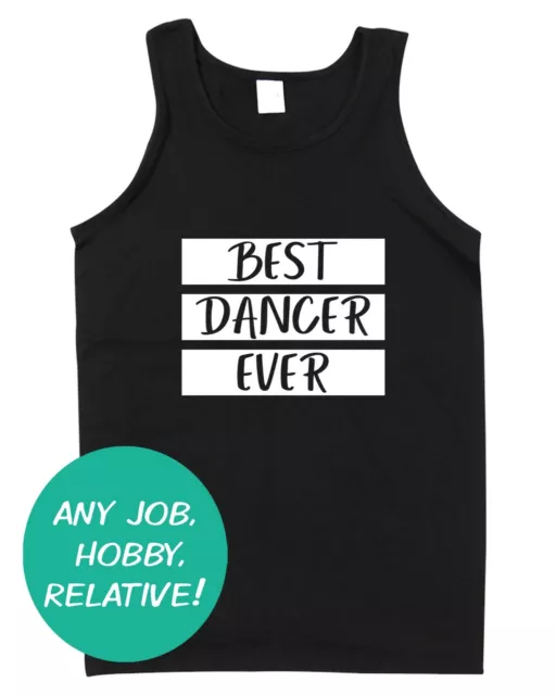 Best Ever Custom Men's Vest Finest Any Job Hobby Relative Work Gift Family