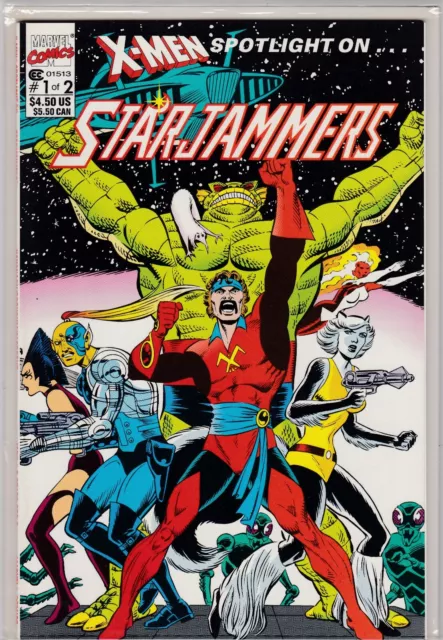 Starjammers #1 & 2 Marvel Mini-Series X-Men Spotlight 1991 Mint Never Read