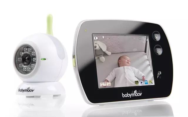 BABYPHONE SANS FIL Moniteur LCD Bébé Caméra De Sécurité Audio WiFi Vidéo  3,2 fr EUR 108,85 - PicClick FR