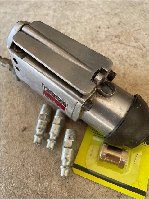 Rockford Pneumatic Tool 3/8 Butterfly Air Ratchet Model #118 7