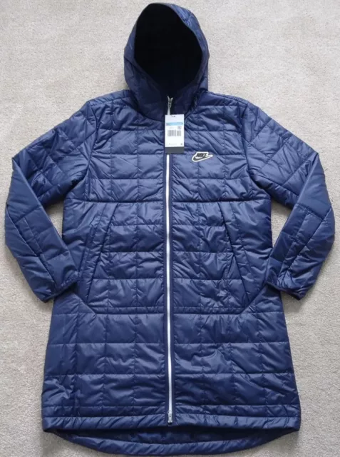 Nike NSW Synthetic Fill Parka Coats Navy Blue Mens Size S NEW WITH TAGS