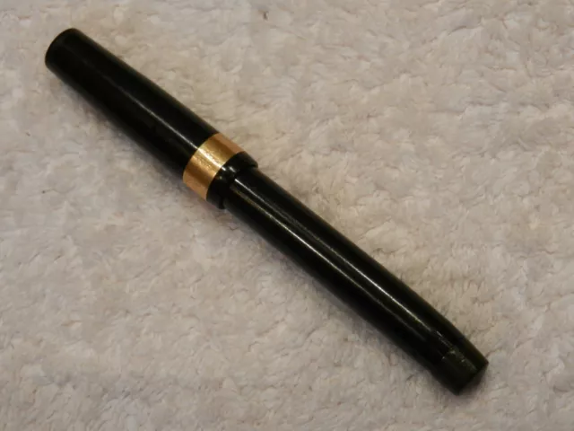 Old/Vintage Mabie Todd Swan Fountain Pen With 18K Trim And 14K Nib