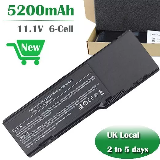 Battery for Dell Inspiron 6400 1501 E1501 E1505 312-0461 312-0466 312-0599 XU937