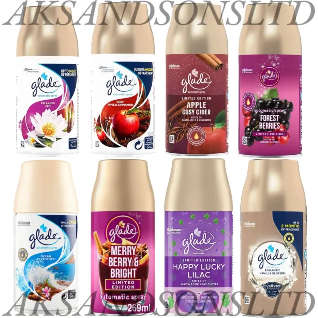 Glade automatic spray refill air freshener refills 269 ml choose scent