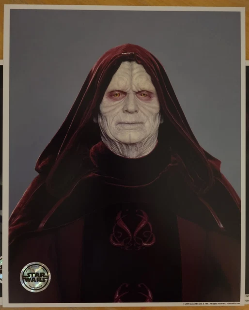 Official Pix Unsigned 8x10 Photo Emperor Palpatone Ian McDiarmid Star Wars OPIX