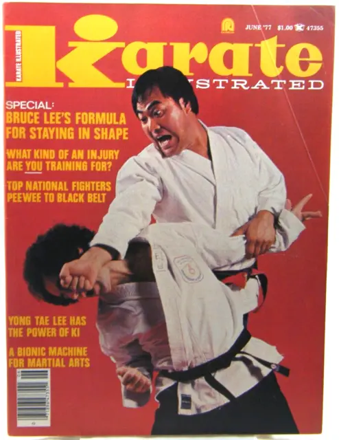 Karate Illustrated June 1977 Yong Tai Lee The Power of KI Bruce Lee Formula  XM