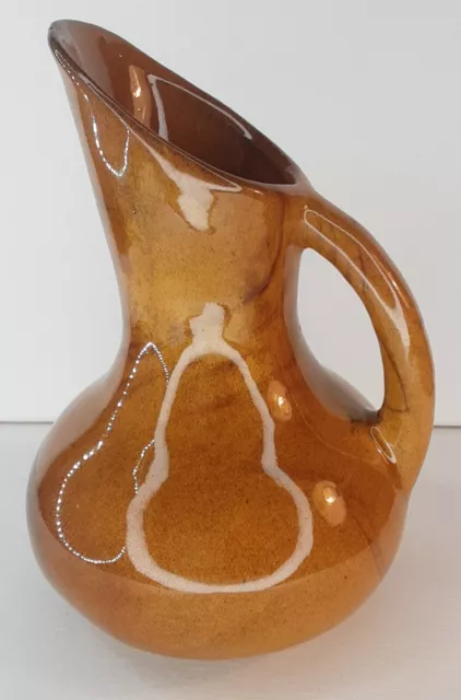 Anna Van Briggle Pottery Ewer Pitcher Colorado Springs Signed Mid Century Decor