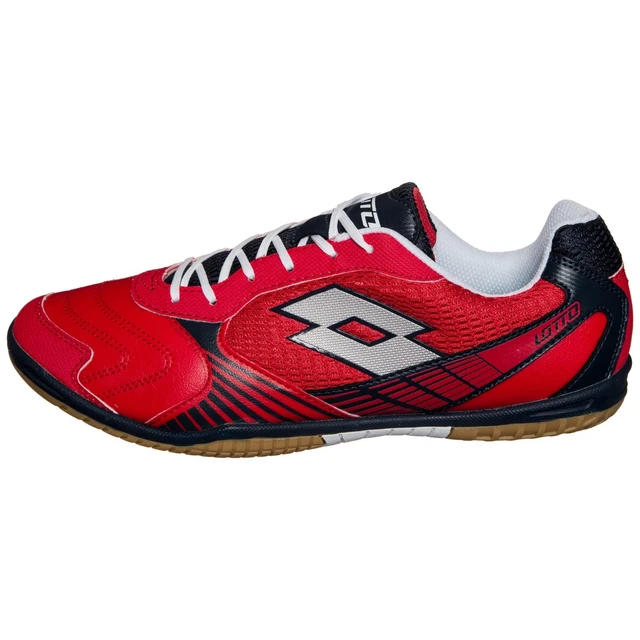 LOTTO TACTO II 500 Scarpe Calcetto Uomo Indoor Red Ree Slv
