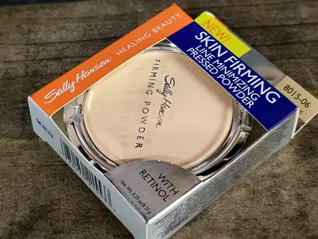 Sally Hansen Skin Firming Line Minimizing Pressed Powder NUDE ~ 8015-06