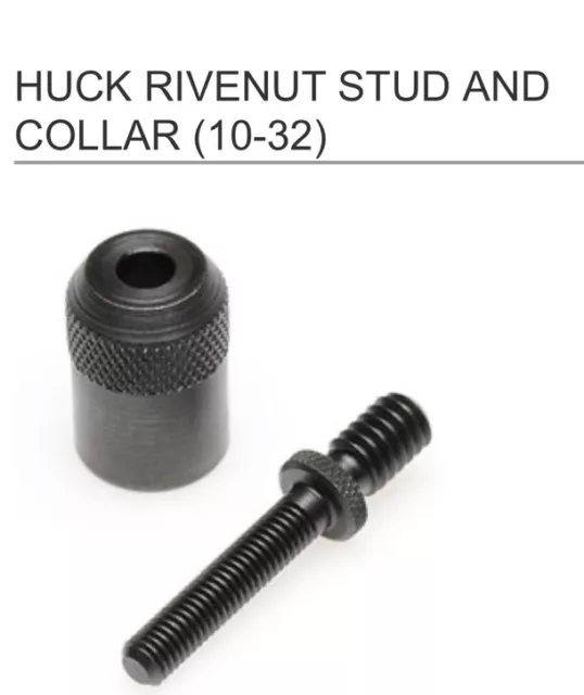 Huck 205475 Pull Up Stud and Anvil 10-32 Tool Part For HK-150N Hand Riveter