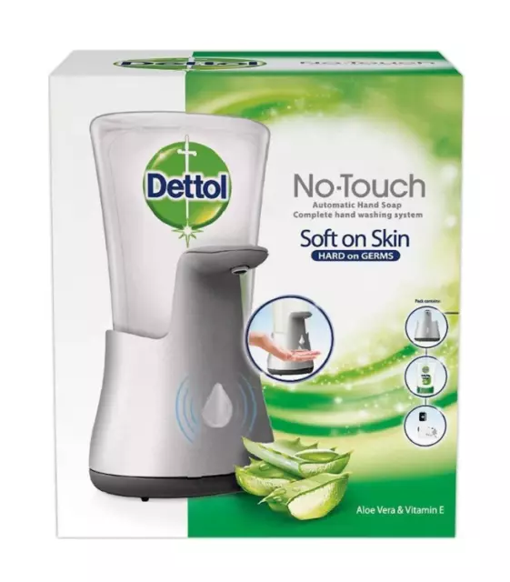 Sagrotan Dettol No Touch Seifenspender & Nachfüller Schaum Seife Aloe Vera 250ml