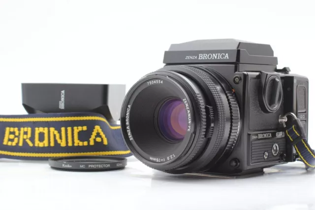 [N MINT avec bracelet] Objectif Zenza Bronica ETR Si + Zenzanon PE 75 mm...