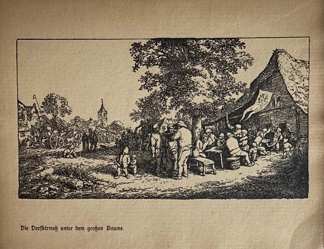 LITHOGRAPHIE LA FETE Dans La Cour Karen Tual N° 9/200 EUR 90,00