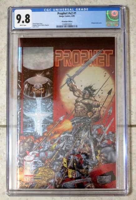 PROPHET # 1  #V2 1 CHROMIUM COVER Stepphen PLATT   1995 iMage CGC 9.8 comic book
