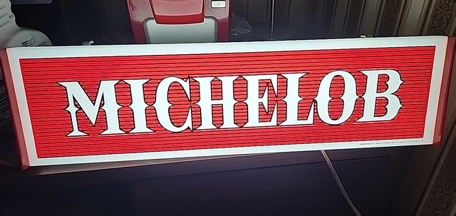 Very Rare Vintage Michelob Beer Lighted Sign