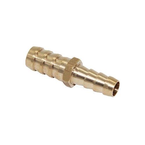 3/8" to 1/2" Reducer ID Hose Barb Splicer, Hex Union Fitting 3/8"x1/2"