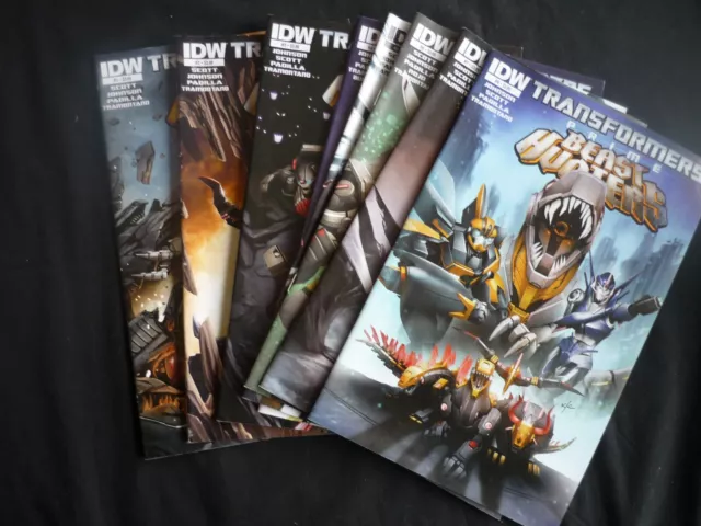 Transformers Prime Beast Hunters (2013 IDW) comic books