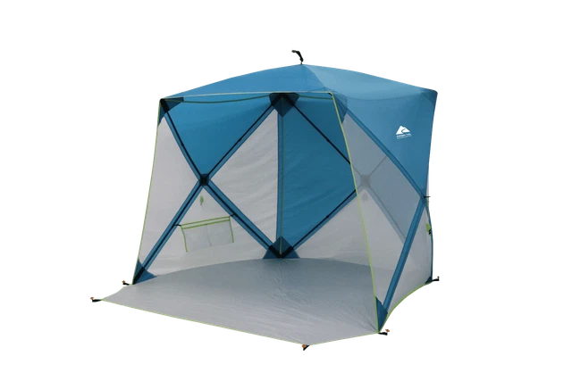 Pop Up Shelter Beach Tent Portable Sun Shade Outdoor Camping Fishing Canopy Blue