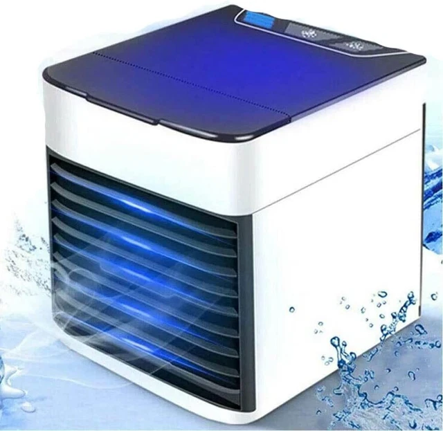 Ventilatore Portatile Nebbia 4 Velocità: Ricaricabile USB, Con Serbatoio Acqua, Per Viaggi E Ufficio